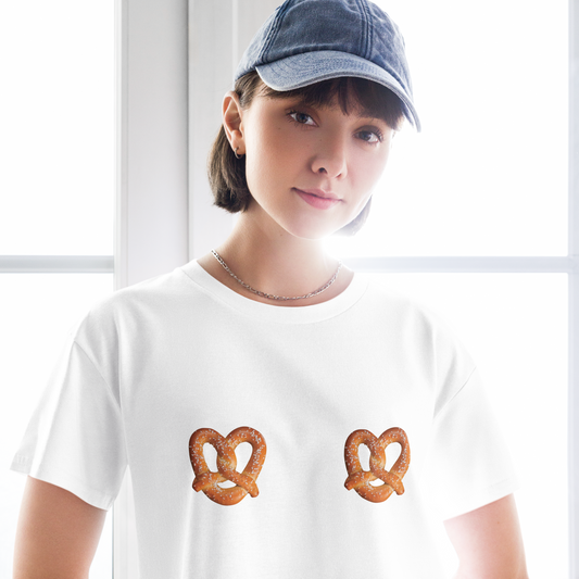 Pretzel Boobie Tee