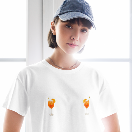 Aperol Spritz Boobie Tee