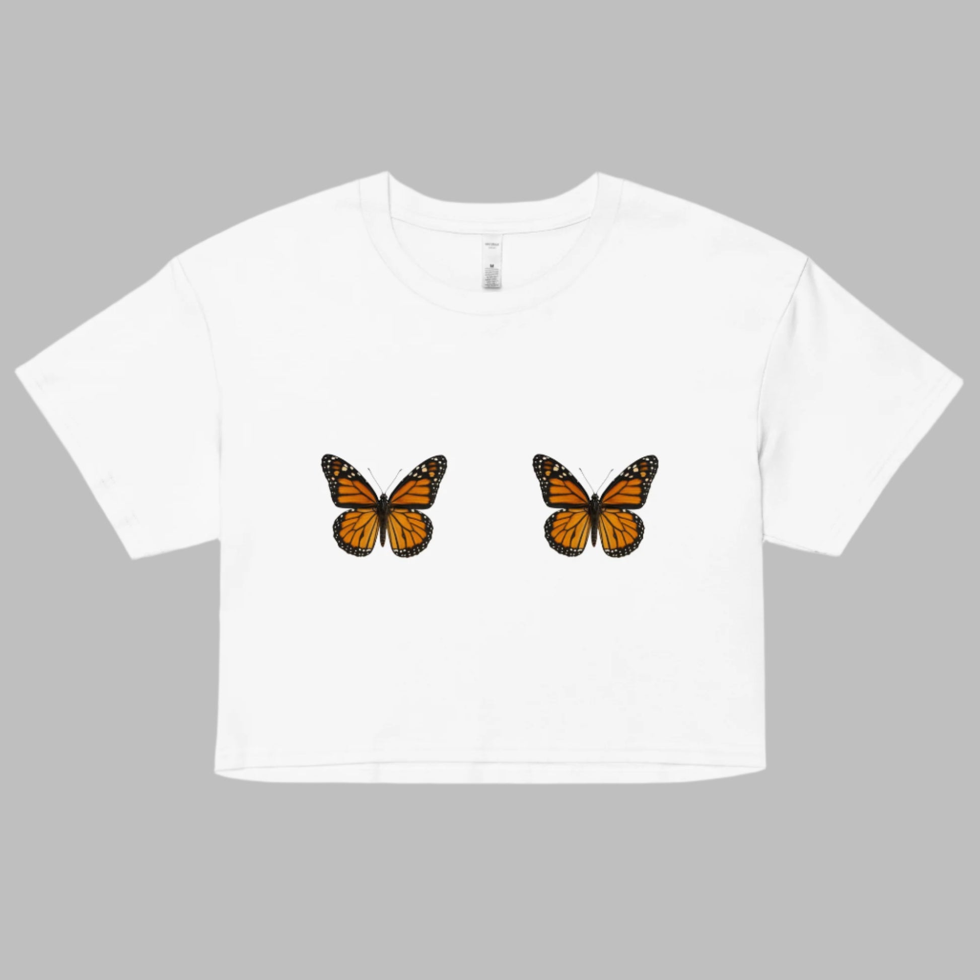 Butterfly Boobie Tee – cute boho butterfly shirt for women