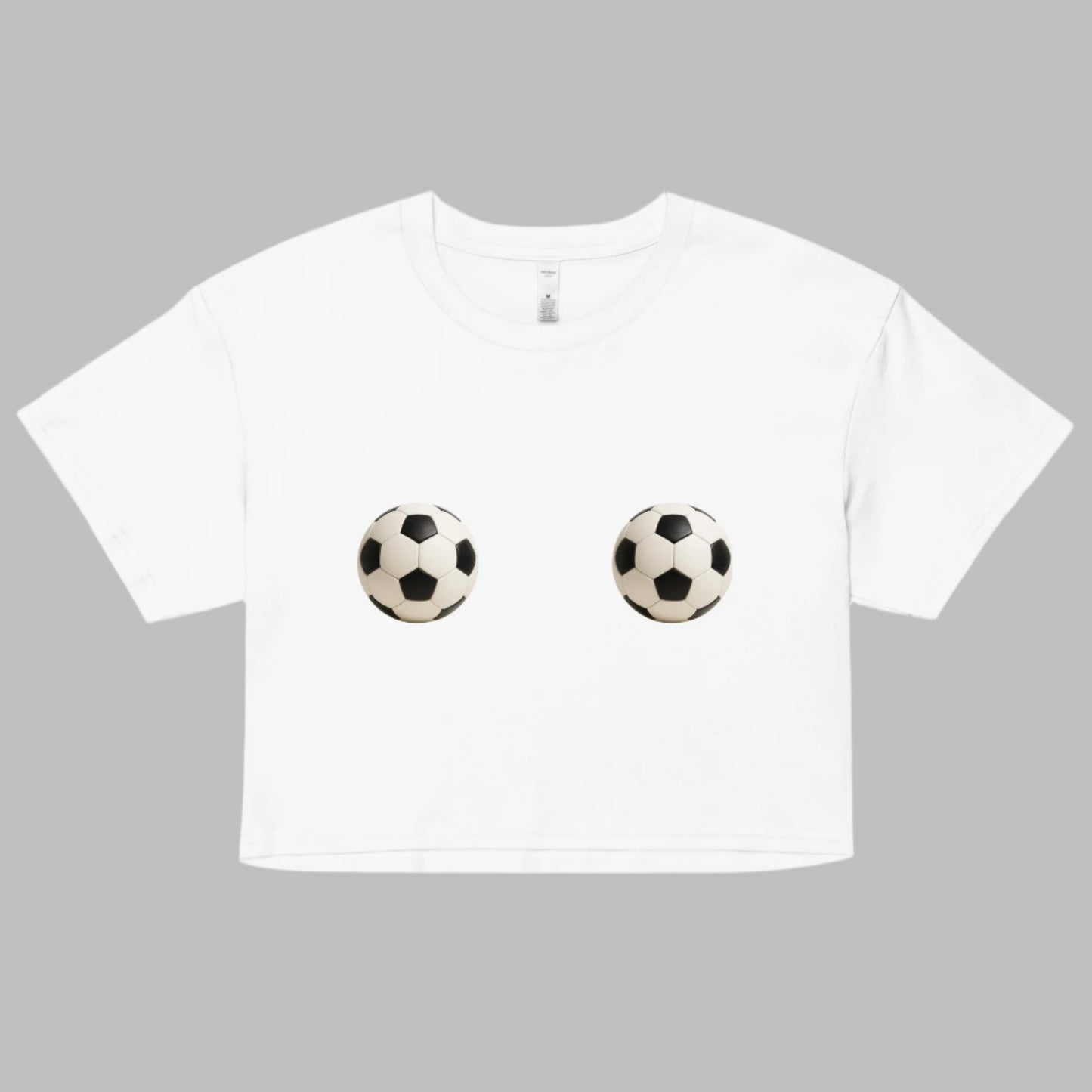 Soccer Boobie Tee - funny soccer shirt for women and fans