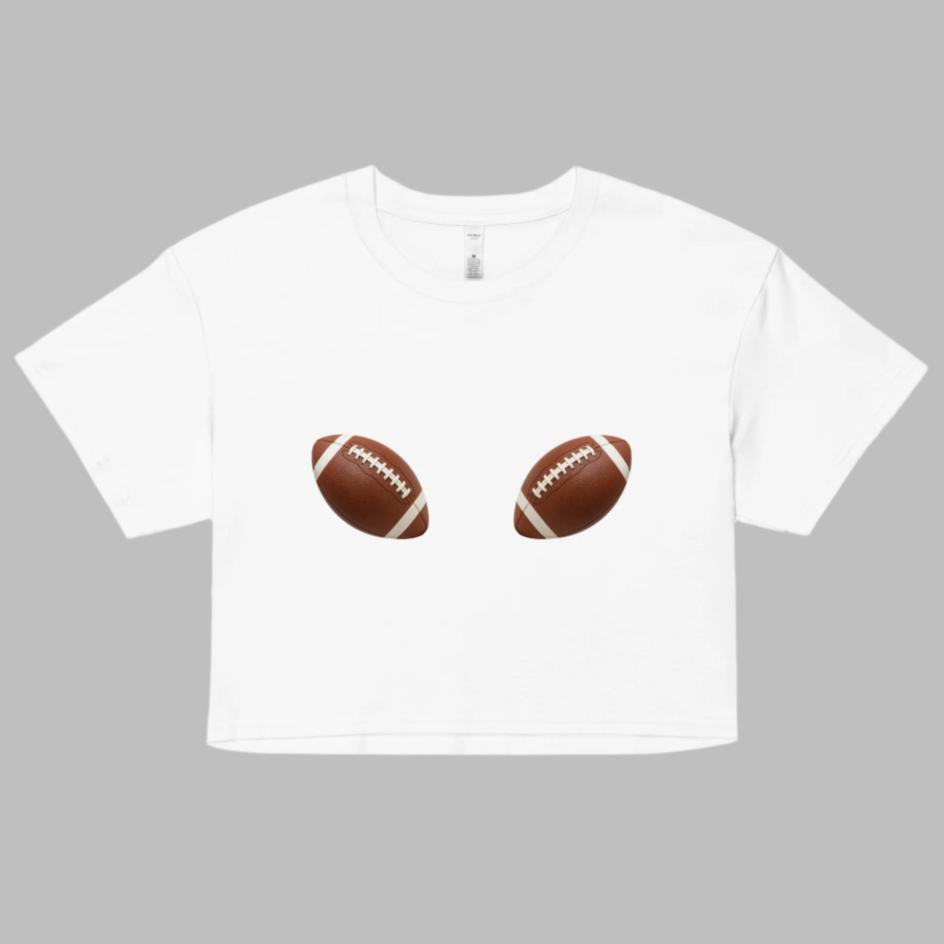 Football Boobie Tee - funny football shirt for women and fans