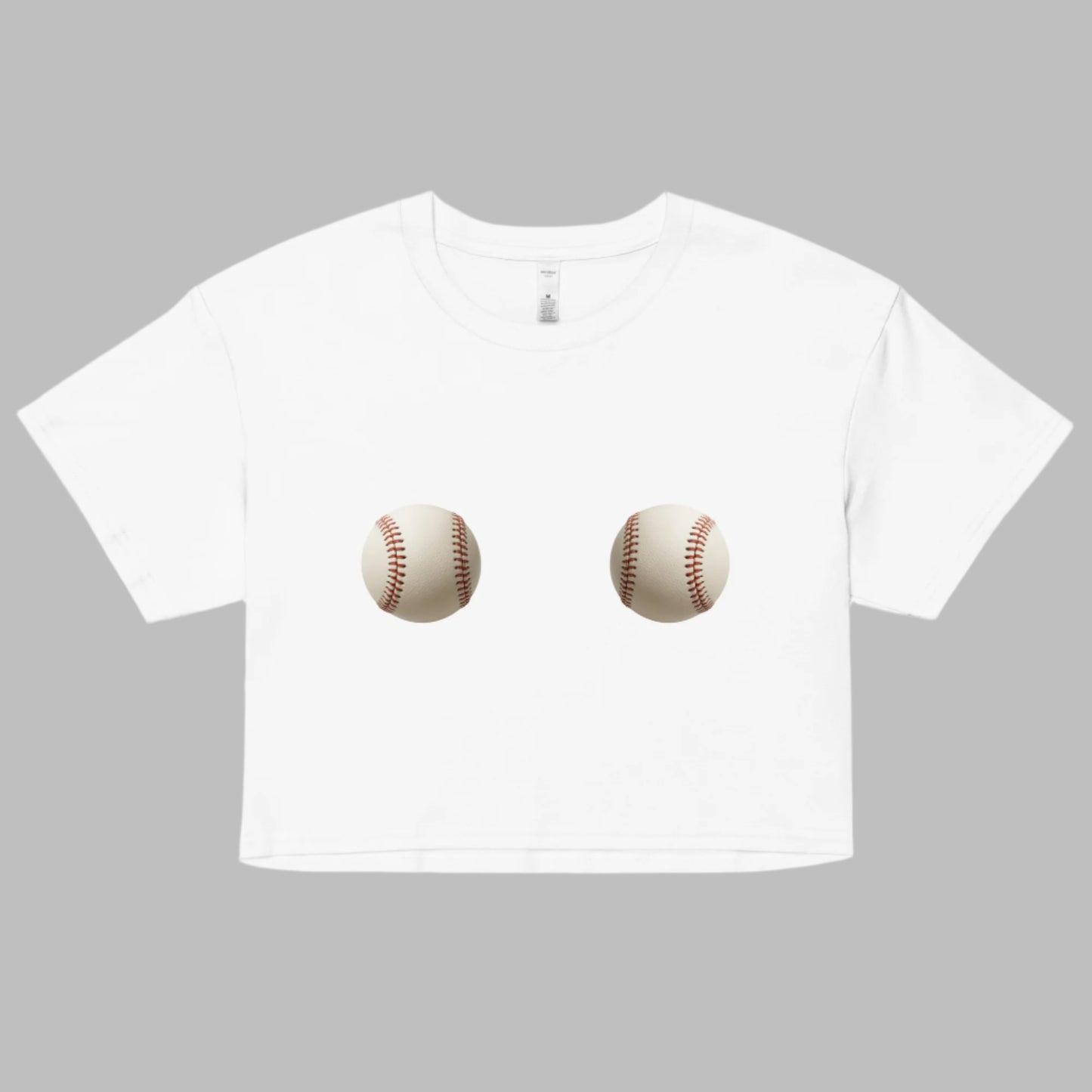 Baseball Boobie Tee - funny baseball shirt for women and fans