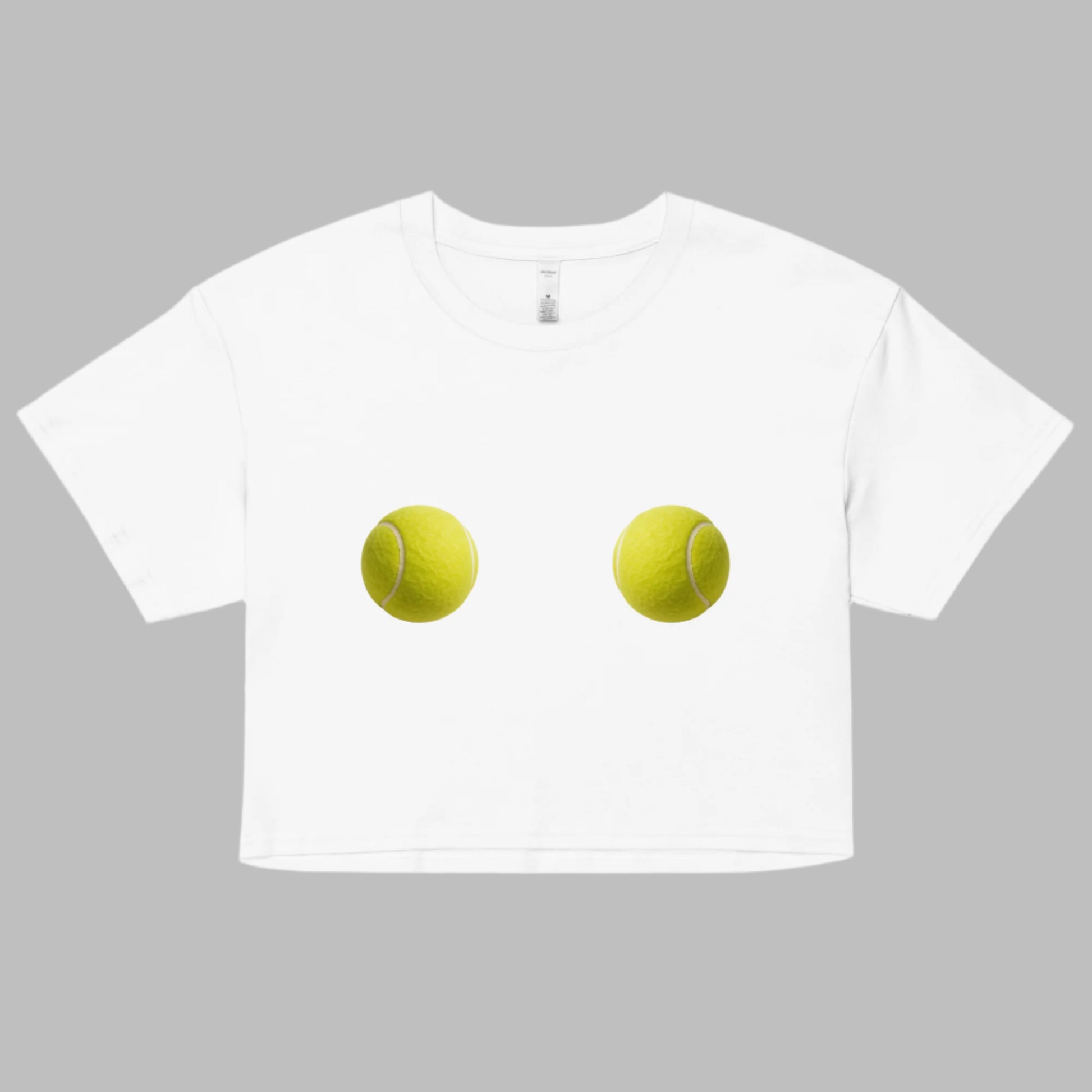 Tennis Boobie Tee - funny tennis shirt for women players and fans
