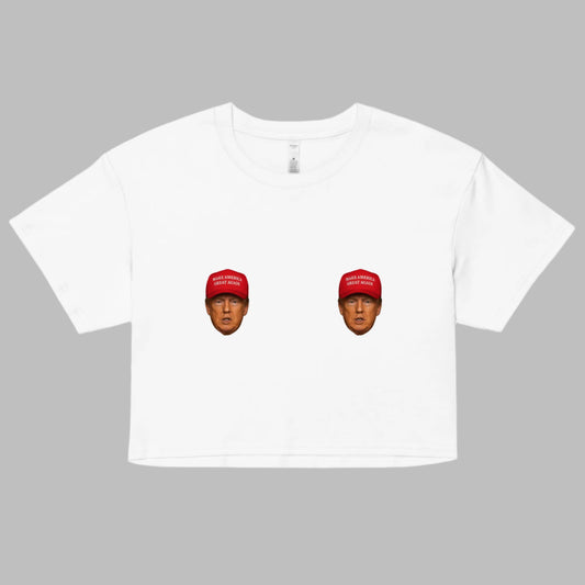 Patriotic Boobie Tee - funny USA graphic shirt for Americans