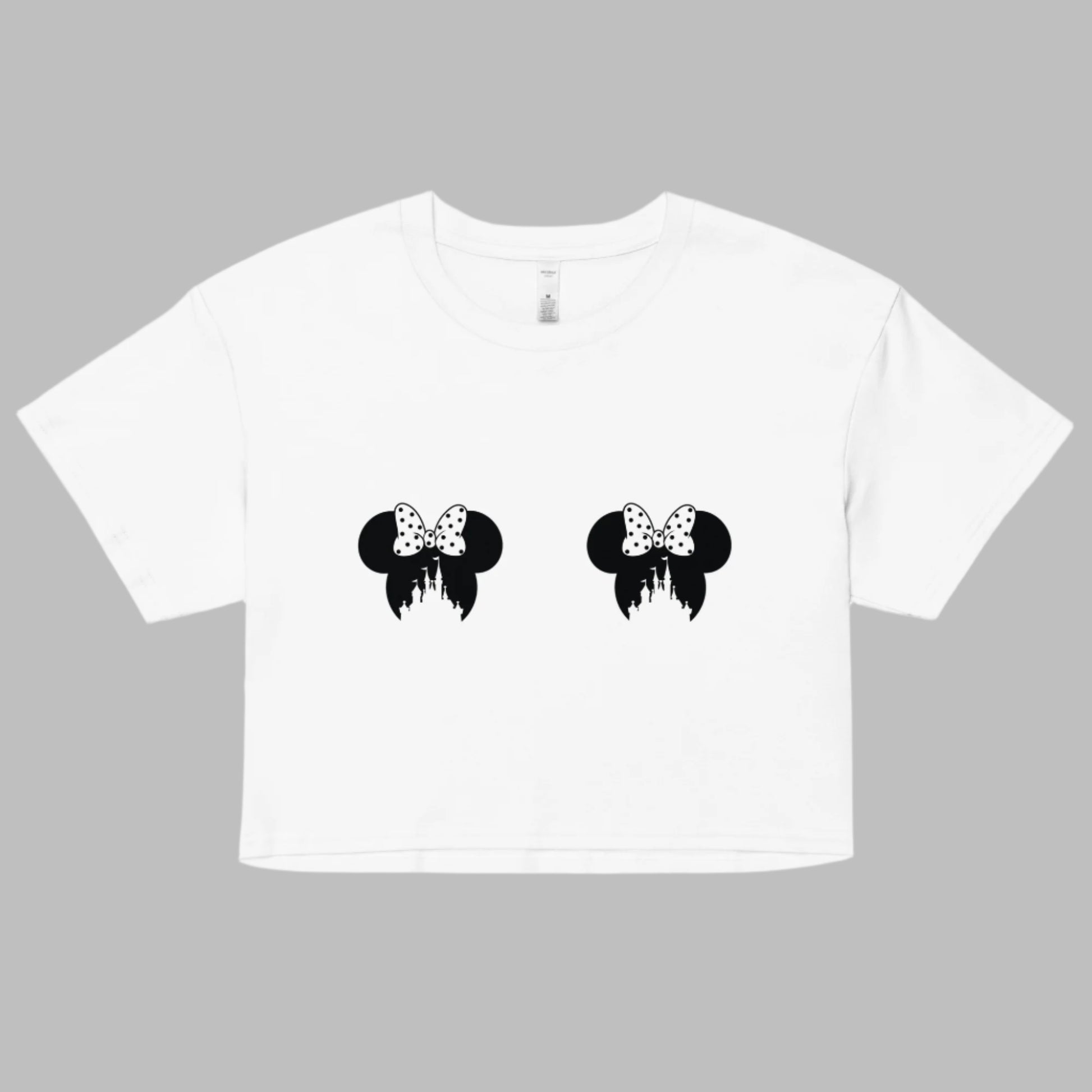 Minnie Boobie Tee - funny Disney inspired shirt for theme park lovers