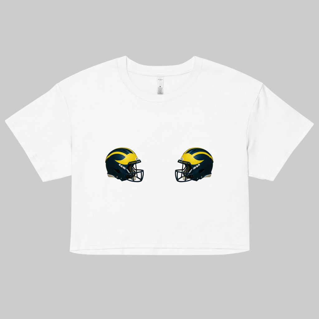 Michigan Football Boobie Tee - funny game day shirt for college football fans