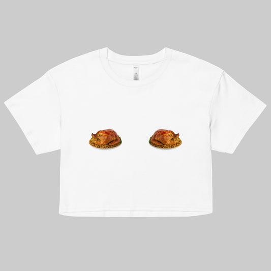 Thanksgiving Dinner Boobie Tee - funny fall holiday shirt for Thanksgiving and Friendsgiving
