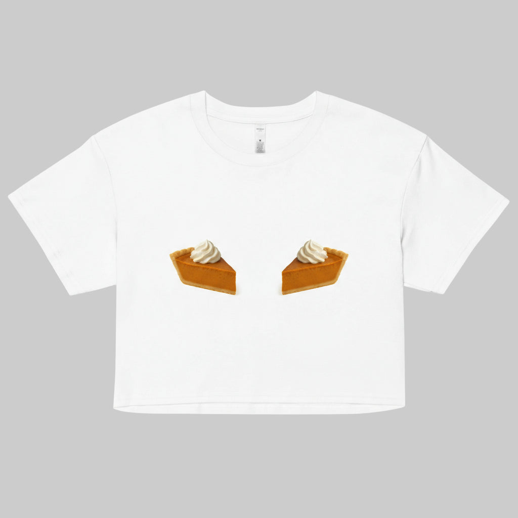 Pumpkin Pie Boobie Tee - funny Thanksgiving shirt for fall season