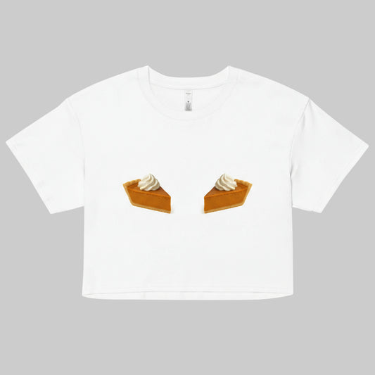 Pumpkin Pie Boobie Tee - funny Thanksgiving shirt for fall season